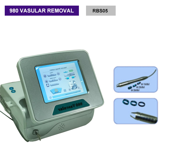 Diode laser 980nm vascular remover vein remover face lift skin tightening machinel device RBS05