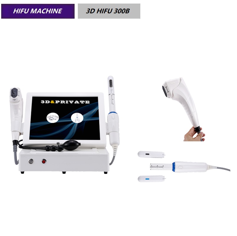 Approvred vaginal tightening facial lifting wrinkle removal 3d HIFU beauty equipment 3D HIFU 300B