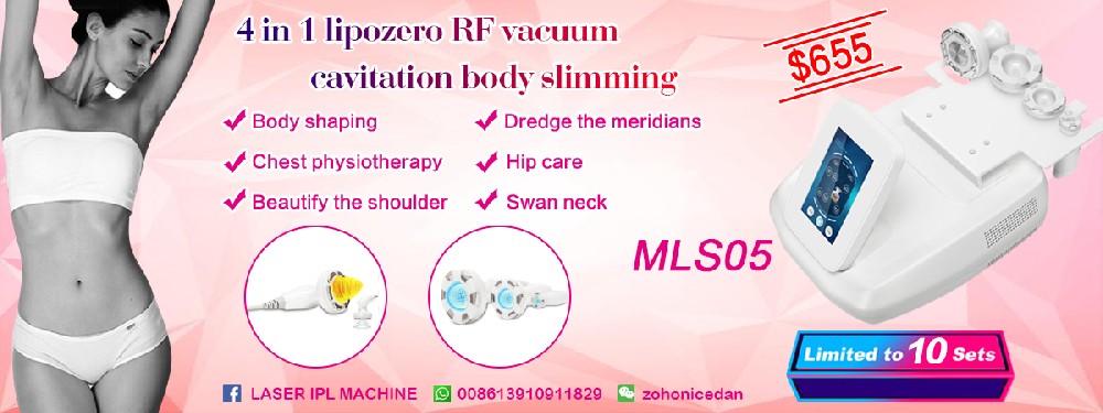 Christmas Promotion!!Thanksgiving customer.Lipozero RF vacuum cavitation bady slimming machine MLS05.