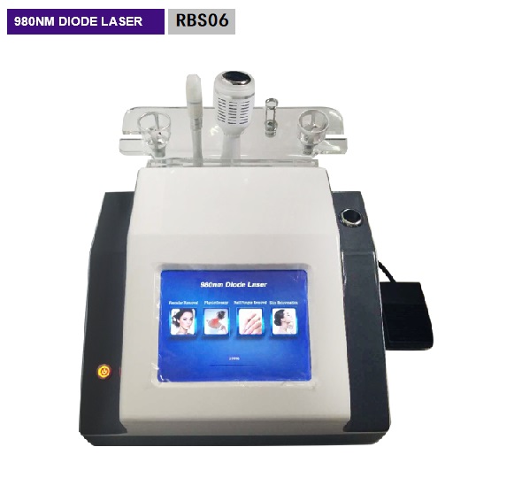 Spider Vein Removal Skin Rejuvenation Machine 980nm Diode Laser  RBS06