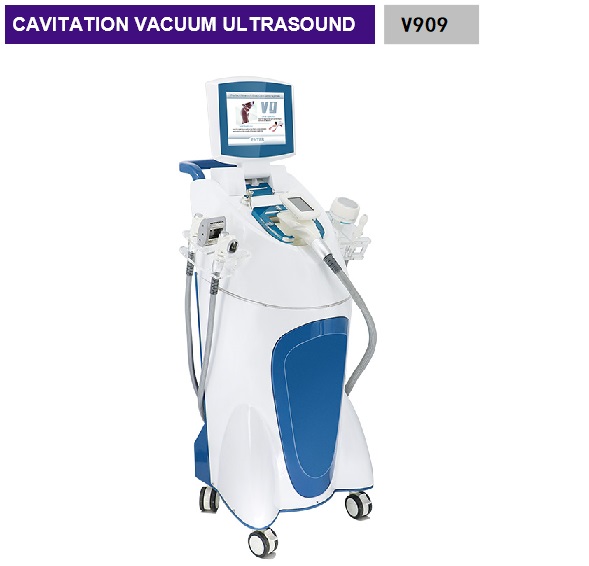 rf+vacuum+ Massage Roller Cellulite Reduction Cavitation Rf Vaccum Body Machine Shape V909