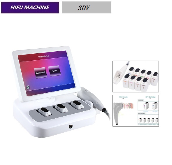 multifunction face raised facial hifu wrinkles 3D Hifu Beauty Machine 3DV