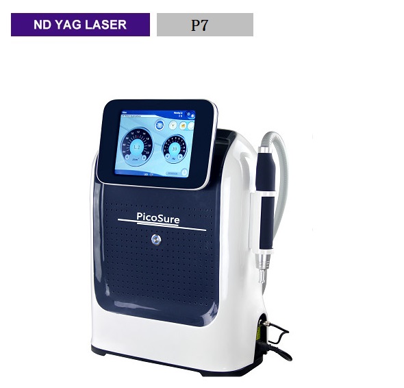 1200W High Power Micro Picosecond 755nm Laser Tattoo Removal Birthmark Removal Machine P7