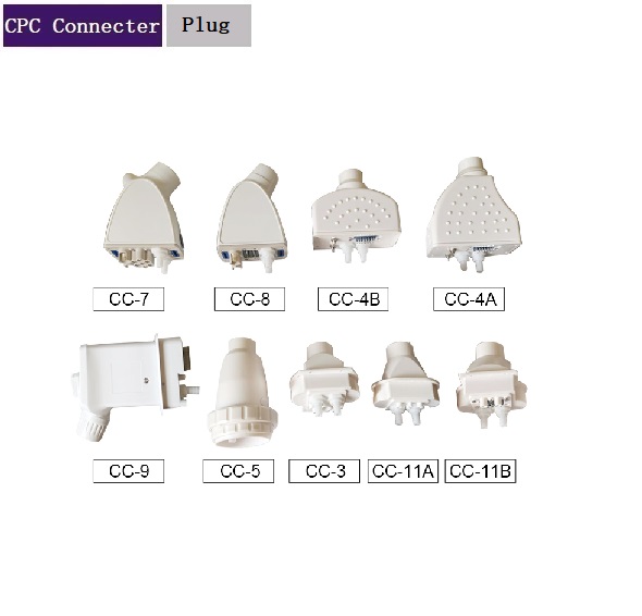 Plastic CPC Assembly For IPL And Yag Laser Handle Connector