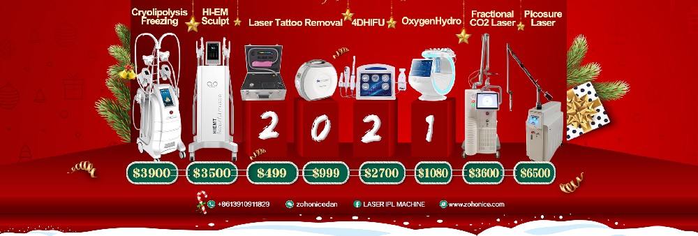 Christmas Promotion!! 7 types of aesthetic machine.