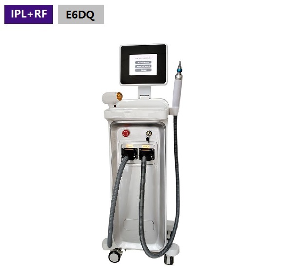 Vertical Hair Removal All Color Tattoo Removal Removal Diode Laser Nd Yag Laser Machine E6DQ