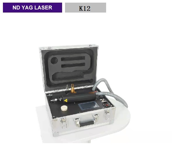 Trolley Case Q-switch nd Yag Laser all color tattoo removal optional beauty device K12